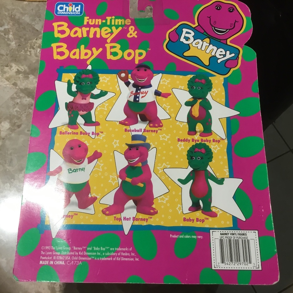 Fun - Time Baseball Barney (1993) Nice! - Picture 3 of 6